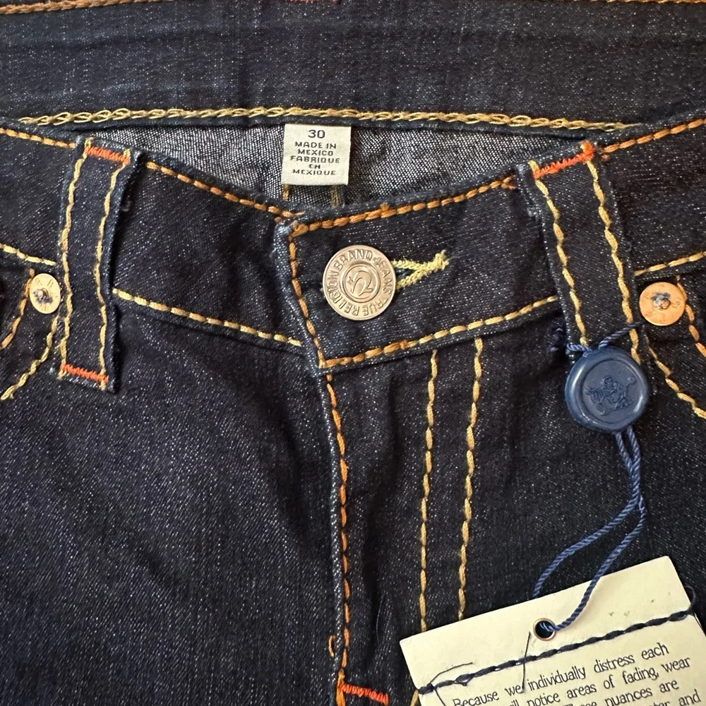 ✨NWT✨ True Religion Dark Blue Skinny Jeans - Picture 4 of 8